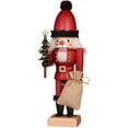thumbnail image 1 of Alexander Taron 12" Christian Ulbricht Santa Christmas Nutcracker with Tree and Sack, 1 of 1