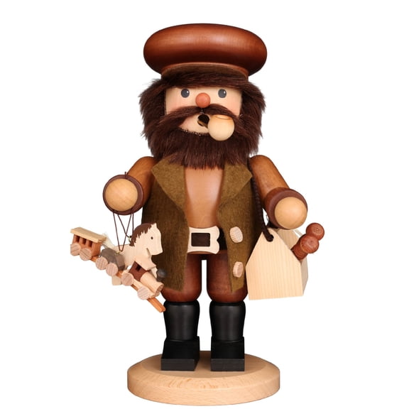 Alexander Taron 9.5 Christian Ulbricht Toy Maker Christmas Smoker Figurine
