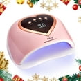 thumbnail image 1 of CHRISTINE SHELLY UV LED Nail Lamp 188W Nail Dryer Gel Polish Light 4 Timer Setting Professional Quick Dry Curing Lamp with Display Auto Sensor for Salon & Home ALT2, 1 of 3