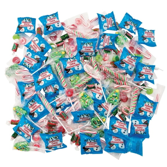 3 lbs. Bulk 144 Pc. Christmas Candy Handout Assortment