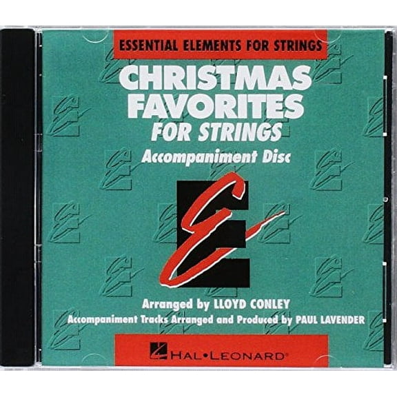 CHRISTMAS FAVORITES CD       ESSENTIAL ELEMENTS STRINGS   CD ACCOMPANIMENT