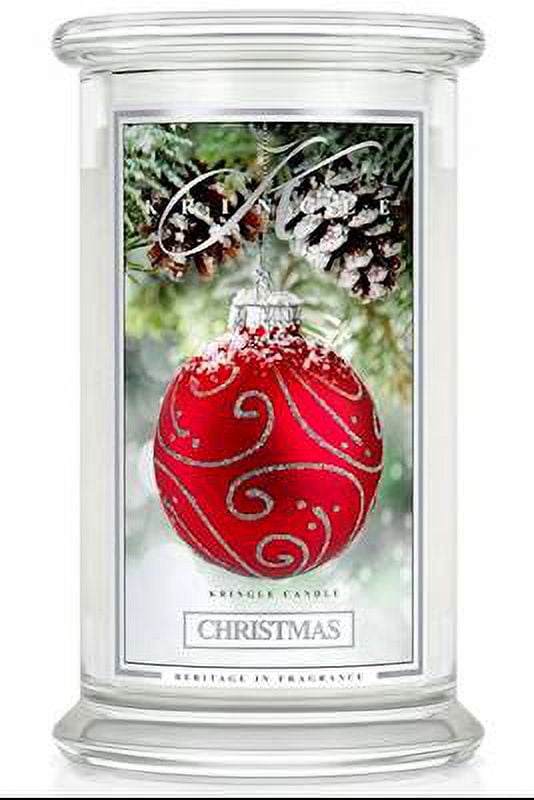 CHRISTMAS Large 2Wick 22 oz 100 Hour Jar by Kringle Candles