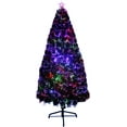 CHRISTMAS TREE FIBER OPTIC MULTICOLOR LED