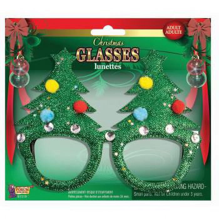 CHRISTMAS TREE GLASSES 12 PACK