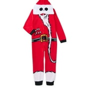 DR. SEUSS' THE GRINCH The Nightmare Before Christmas Boys Cosplay Union Suit with Hood, Sizes 4-12