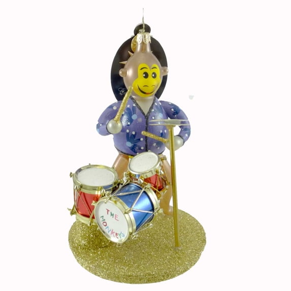 5.50In The Monkeys, Glass, Ornament Pop Rock Band 1014076 Drums