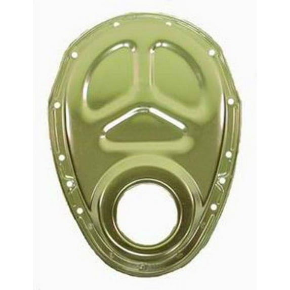CHROME CHEVY 283-350 TIMING CHAIN COVER WITHOUT TA