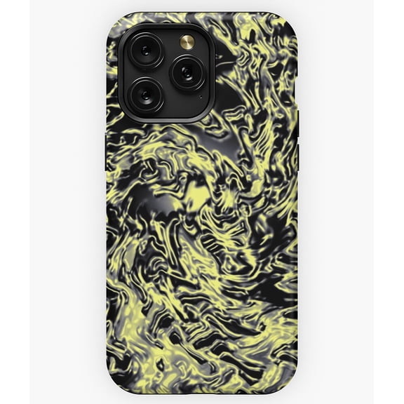 CHROME EFFECT 2C Abstract M4054 Phone Case for iPhone 17 16 15 14 13 12 11 Pro Max