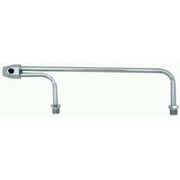 CHROME FUEL LINE FOR HOLLEY WITH DUAL METERING BLO