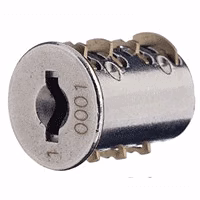 CHROME Replacement Lock Core for Hafele 0008
