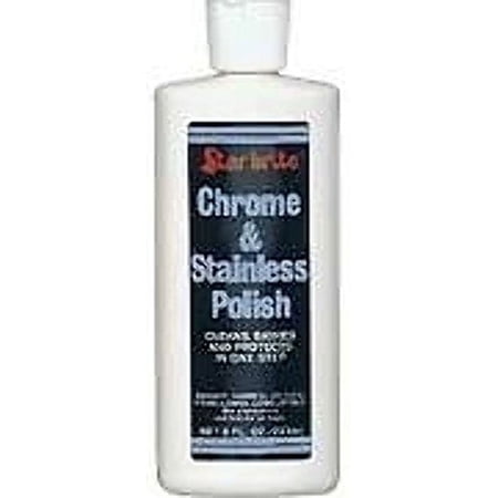 CHROME & S/S POLISH 8 FL. OZ