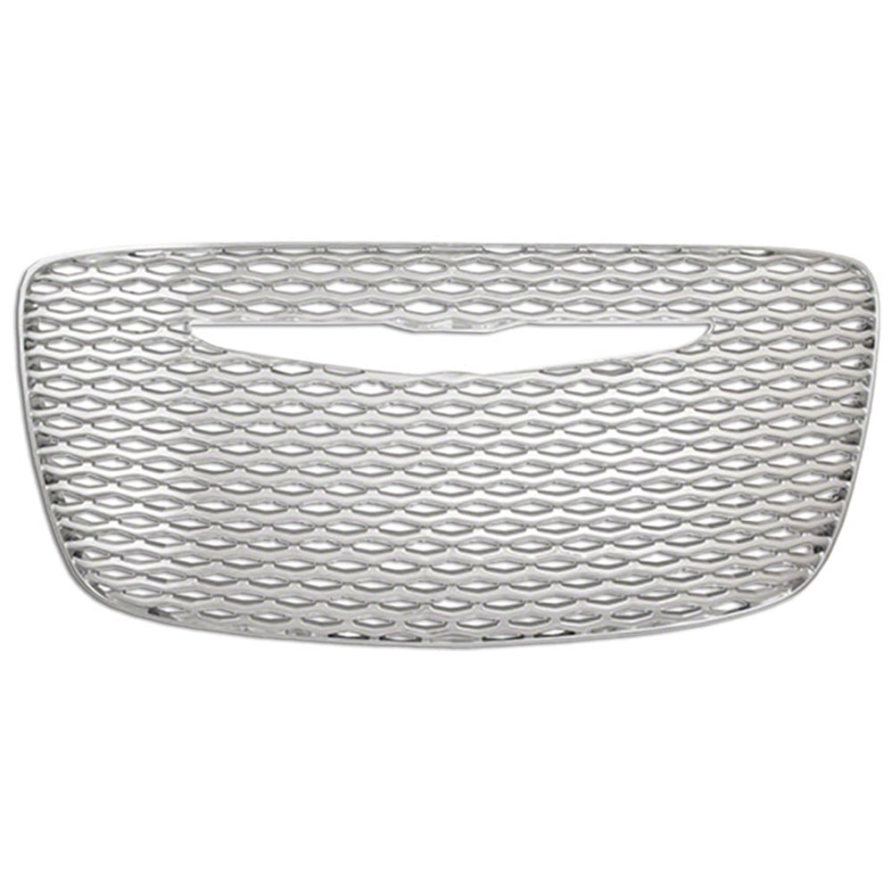 CHROME Snap On Grille Overlay Front Cover Insert for 2015-2018 Chrysler ...