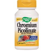 Nature's Way Chromium Picolinate 200 mcg, 100 Ct