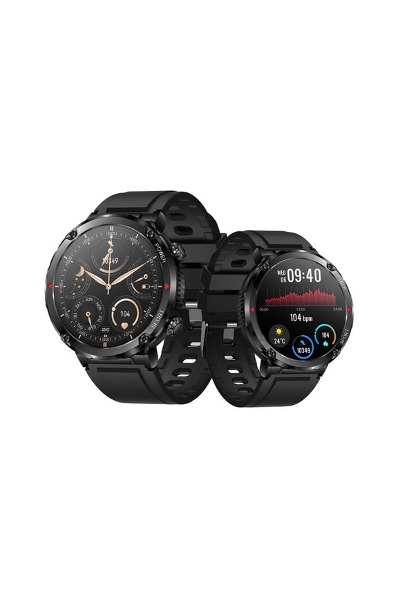 Smartwatch Bluetooth Call with 600 mAh-Black