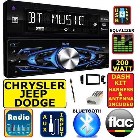CHRYSLER JEEP DODGE BLUETOOTH USB AUX AM/FM CAR RADIO STEREO PACKAGE