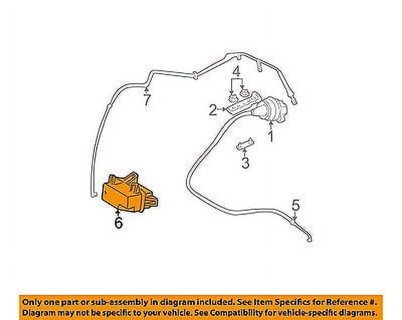 CHRYSLER OEM 0110 PT Cruiser Cruise ControlVacuum Reservoir Tank 4891403AA