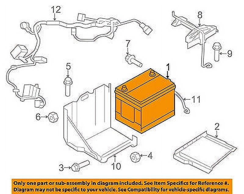 CHRYSLER OEM 2010 SebringBattery BE034800AA