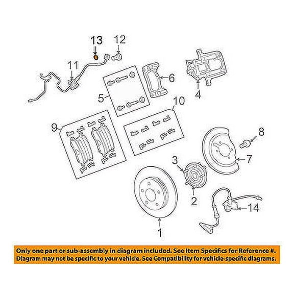 CHRYSLER OEM Brake-Rear-Brake Hose Gasket 6502114