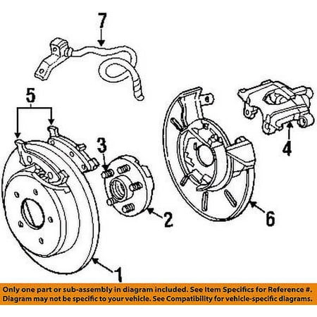 CHRYSLER OEM Brake-Rear-Hub & Bearing Wheel Stud 6502311