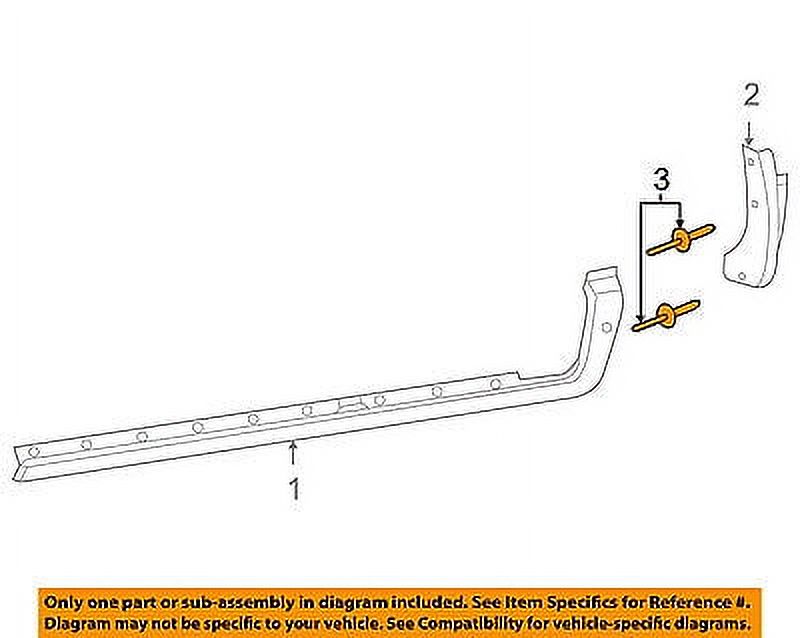 CHRYSLER OEM Exterior-Cab-Mud Flap Splash Guard Rivet 6035201 - Walmart.com