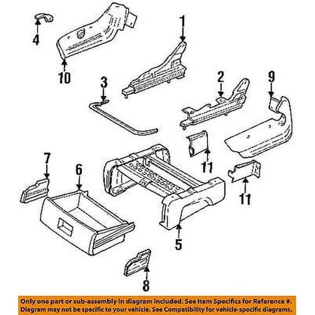 CHRYSLER OEM Front Seat Track-Recline Handle Lever 4477473