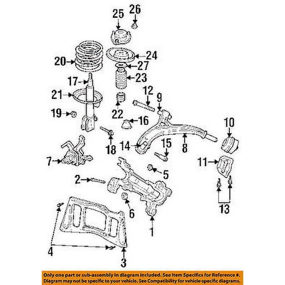 CHRYSLER OEM Front Suspension-Reinforcement Bolt 6504013 - Walmart.com