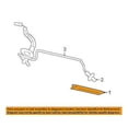thumbnail image 1 of CHRYSLER OEM License Plate Light Lamp-Lamp Lens 68028050AB, 1 of 2