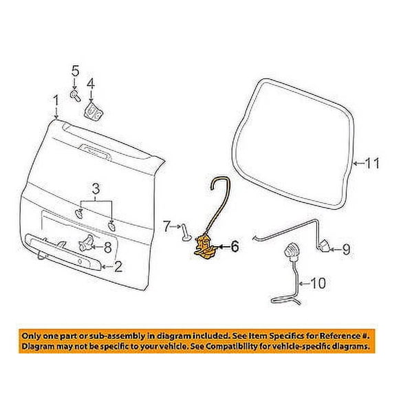 CHRYSLER OEM Liftgate-Lock 4589131AG