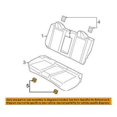 thumbnail image 1 of CHRYSLER OEM Rear Seat-Retainer 4519960AB, 1 of 2