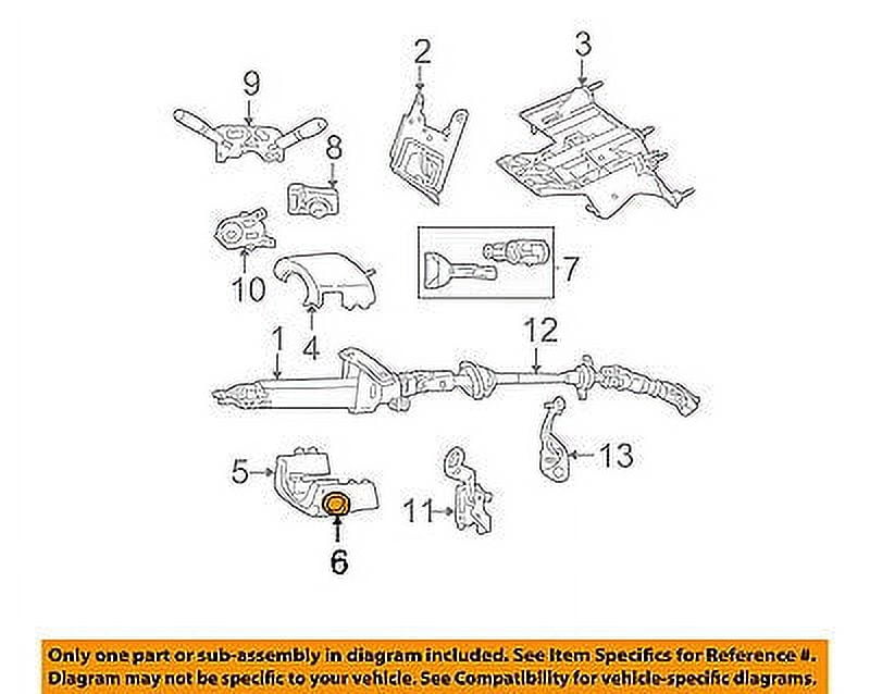 CHRYSLER OEM Steering ColumnTrim Ring 55314965AC