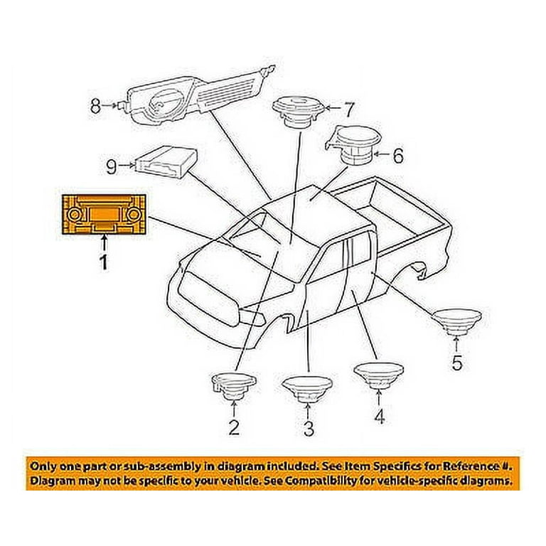 CHRYSLER OEM-Stereo Audio Radio Dash Head Unit 5091653AC - Walmart.com