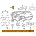 thumbnail image 1 of CHRYSLER OEM Temperature-Sunload Sentinel Light Sensor 68230113AB, 1 of 2