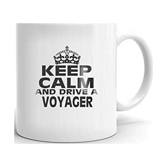 CHRYSLER VOYAGER Keep Calm and Drive Coffee Tea Ceramic Mug Office Work Cup Gift 11 oz