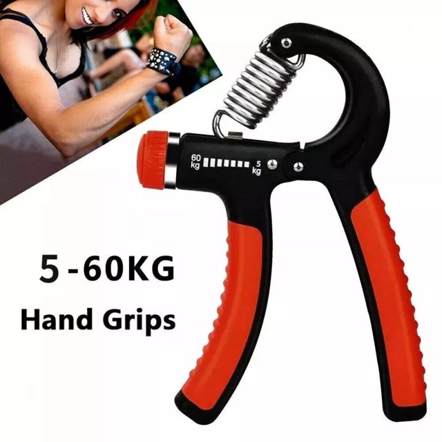 CHSHBRST Adjustable Hand Grip Strength Power Trainer for Gym Exercise