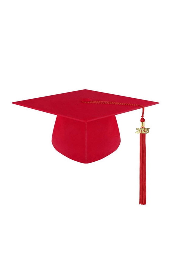 Graduation Bachelor Hat with Tassel Unisex Cap for Kids Preschool Primary School Boys Girls