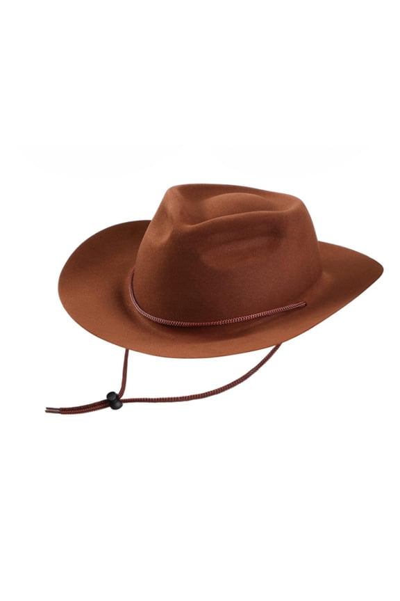 [CHSJU] Trimmed Denim Top Hat Handsome Cowboy Style Cap for Kids Party Photography & Daily Outdoor Wear