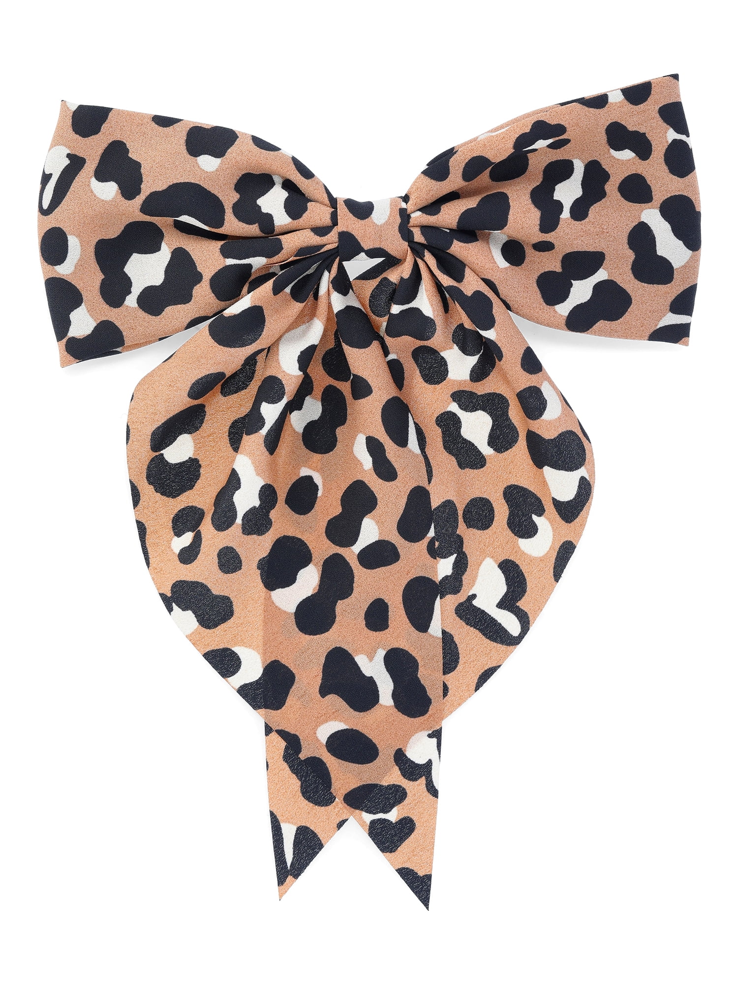 Wonder Nation Cheetah Print Bow Barrette Hair Clip