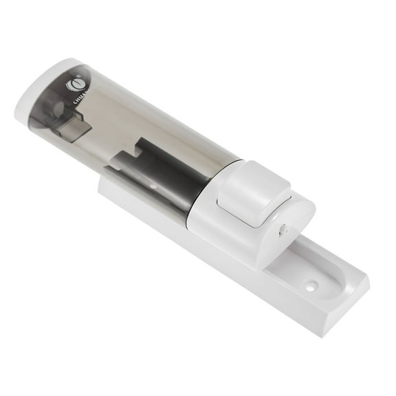 CHUANGDIAN Soap Dispenser,Manual Hand Soap Dispenser With Sided Wall Mount Liquid Hand Soap Dispenser With Sided Tape Mount Liquid Shampoo Cleanser Lotion Dispenser Sided Tape Wall Hand Cleanser