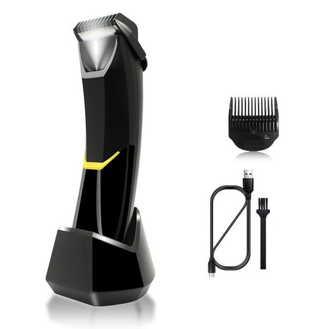 CHUANK Body Hair Trimmer for Men and Women Rechargeable Electric Groin