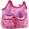 thumbnail image 1 of CHUANK Doll Diaper Bag, Pink Soft Carrying Bag (only 1 bag), 1 of 4