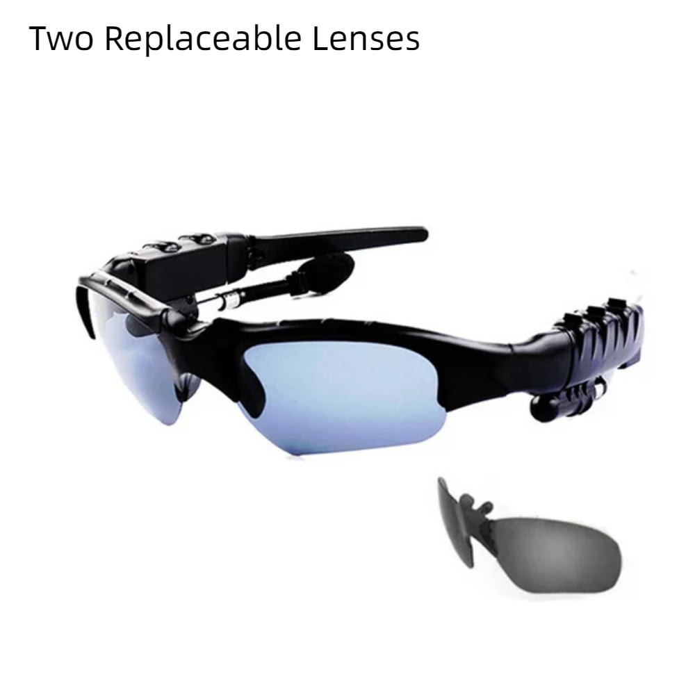 CHUANK Sunglasses with Bluetooth Headphone Inear Headphones Polarized