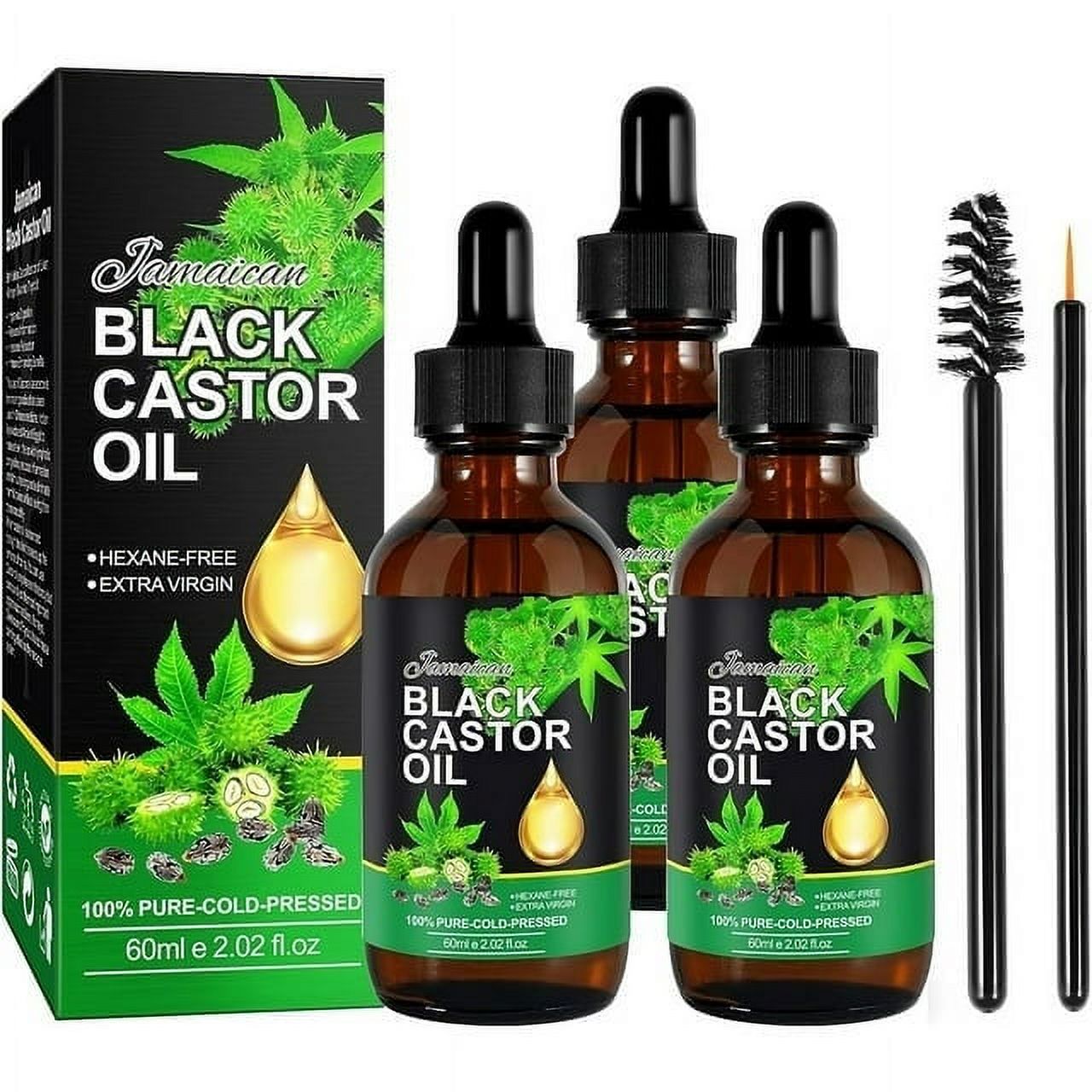 CHUAYA Jamaican Black Castor Castor Oil for Body Skin,100