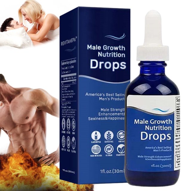 CHUAYA Revitahepa Male Growth Nutrition Drops, Revitahepa Blue