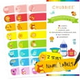CHUBBIEE Baby Bottle Labels for Daycare, SelfLaminating, Waterproof