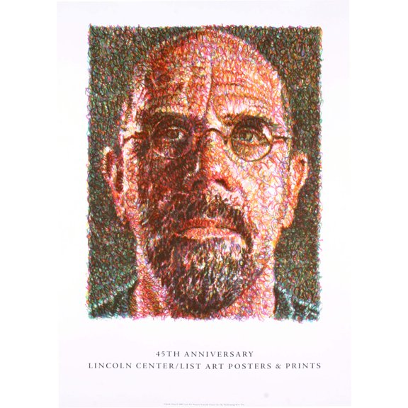 CHUCK CLOSE Self Portrait, 2007