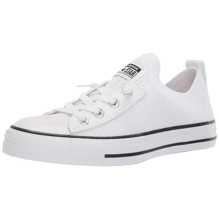 Black Converse Girls Little Kid Chuck Taylor All Star Knit Sneaker, Athletic & Sneakers