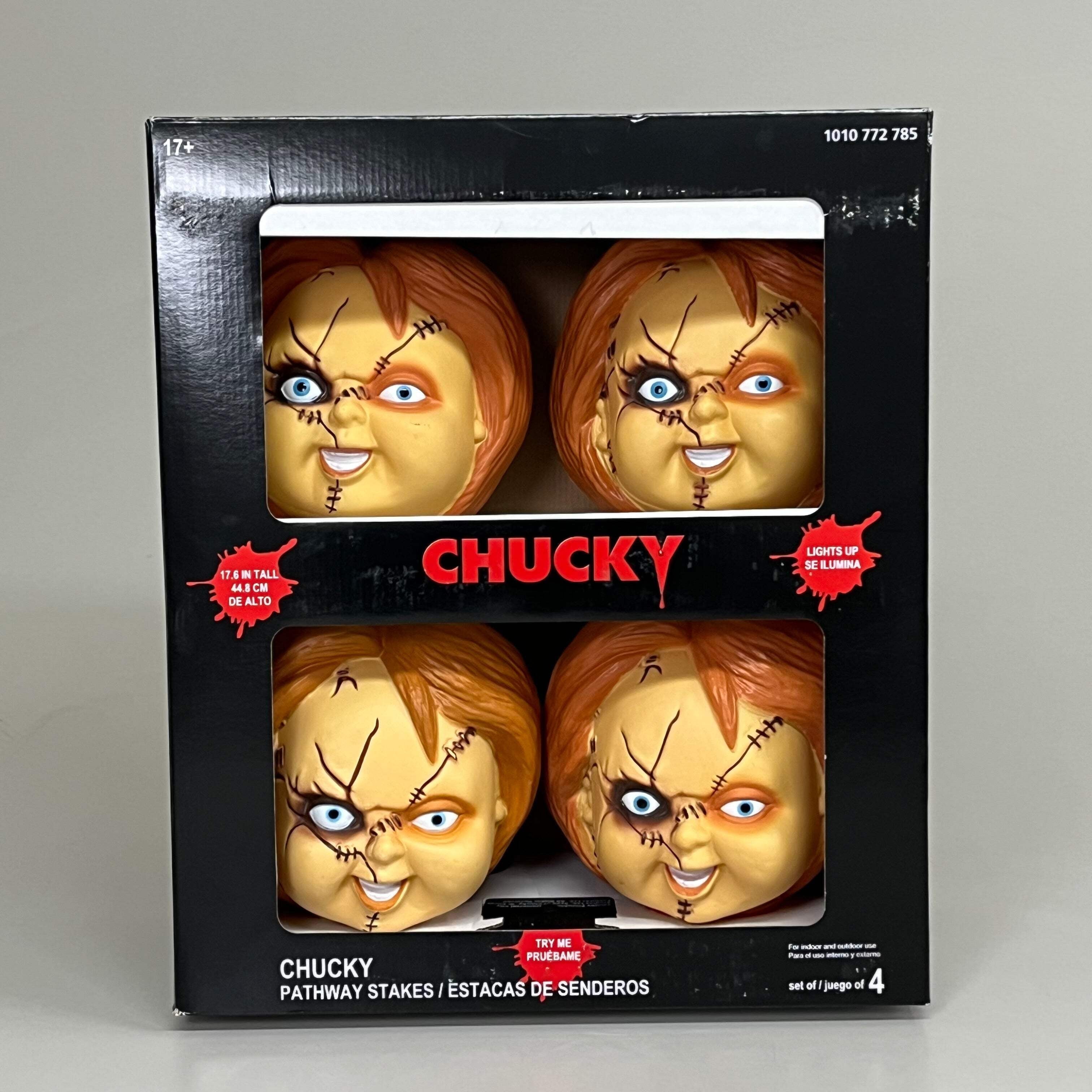 CHUCKY (New in Box) Pathway Stakes 4 piece set 1010772785