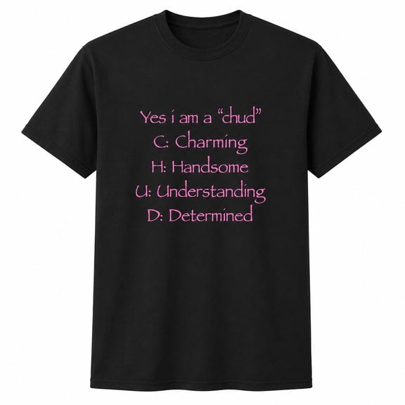 CHUD Acronym Meme T-Shirt, Unisex Classic Fit Cotton Tee
