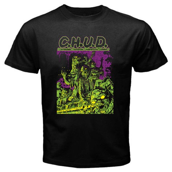 CHUD C.H.U.D. Horror Movie Men's Black T-Shirt Size S to 5XL
