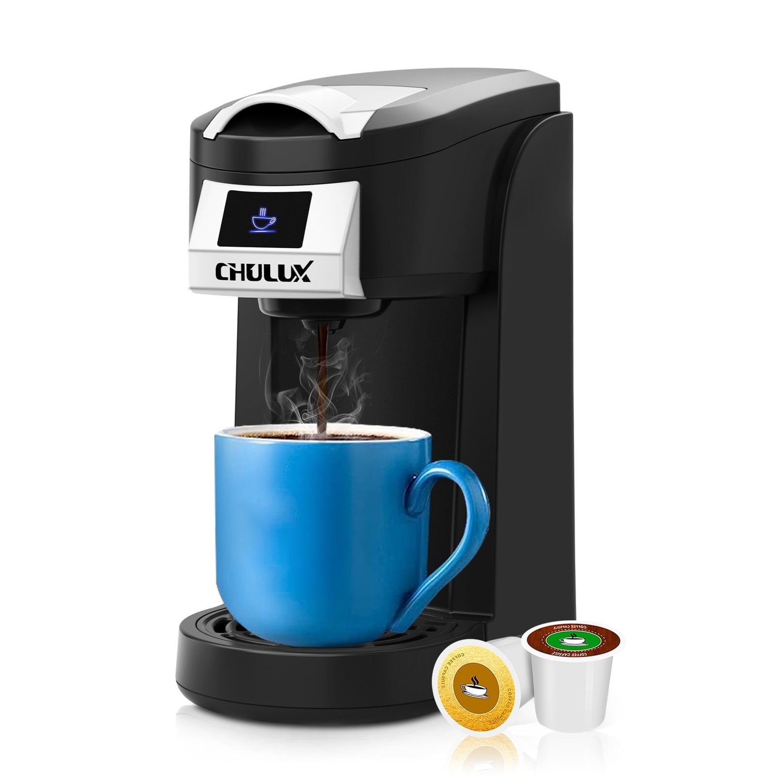 Free Shipping! CHULUX Coffee Maker Single Serve K Cup and